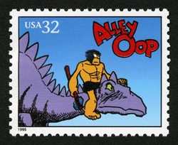Alley Oop United States Postage Stamp | Comic Strip Classics