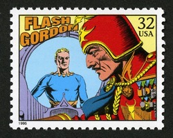 Flash Gordon United States Postage Stamp | Comic Strip Classics