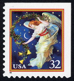 Midnight Angel United States Postage Stamp