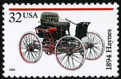 1894 Haynes United States Postage Stamp | Antique Automobiles