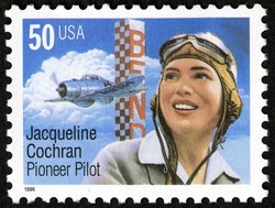Jacqueline Cochran - Pioneer Pilot United States Postage Stamp