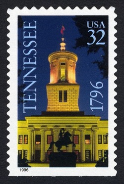 Tennessee Statehood - Self-adhesive United States Postage Stamp