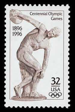 Centennial Olympic Games United States Postage Stamp
