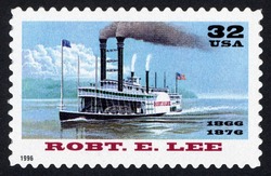 Robt. E. Lee United States Postage Stamp | Riverboats