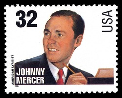 Johnny Mercer United States Postage Stamp | Songwriters