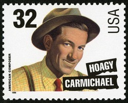 Hoagy Carmichael United States Postage Stamp | Songwriters