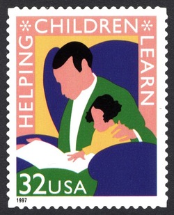 Helping Children Learn United States Postage Stamp