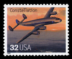 Constellation United States Postage Stamp | Classic American Aircraft