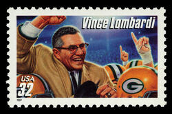 Vince Lombardi United States Postage Stamp | Football Coaches