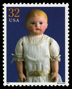 Martha Chase Doll United States Postage Stamp | Classic American Dolls
