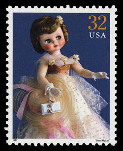 Betsy McCall Doll United States Postage Stamp | Classic American Dolls