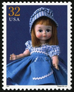 Maggie Mix-up Doll United States Postage Stamp | Classic American Dolls