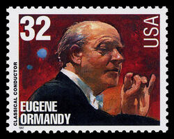 Eugene Ormandy United States Postage Stamp | Conductors and Composers