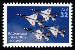 US Department of the Air Force United States Postage Stamp
