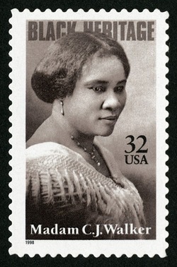 Madam C.J. Walker United States Postage Stamp | Black Heritage
