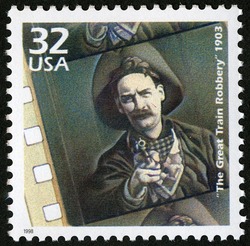 The Great Train Robbery United States Postage Stamp | Celebrate the Century - 1900s