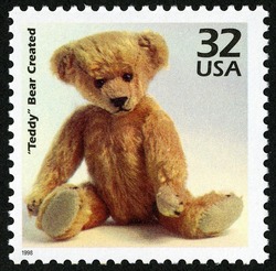 Teddy Bear Created United States Postage Stamp | Celebrate the Century - 1900s