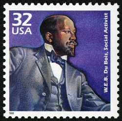W.E.B. Du Bois - Social Activist United States Postage Stamp | Celebrate the Century - 1900s