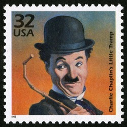 Charlie Chaplin's Little Tramp United States Postage Stamp | Celebrate the Century - 1910s