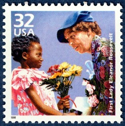 First Lady Eleanor Roosevelt United States Postage Stamp | Celebrate the Century - 1930s