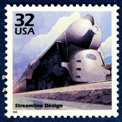 Streamline Design United States Postage Stamp | Celebrate the Century - 1930s