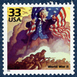 World War II United States Postage Stamp | Celebrate the Century - 1940s