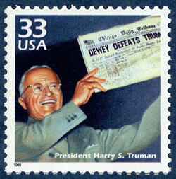 President Harry S. Truman United States Postage Stamp | Celebrate the Century - 1940s