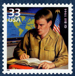 GI Bill United States Postage Stamp | Celebrate the Century - 1940s