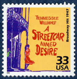 Broadway Hit - A Streetcar Named Desire United States Postage Stamp | Celebrate the Century - 1940s