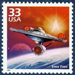 Star Trek United States Postage Stamp | Celebrate the Century - 1960s