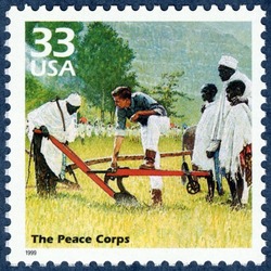 The Peace Corps United States Postage Stamp | Celebrate the Century - 1960s