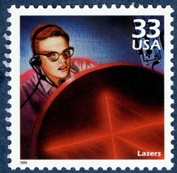 Lasers United States Postage Stamp | Celebrate the Century - 1960s