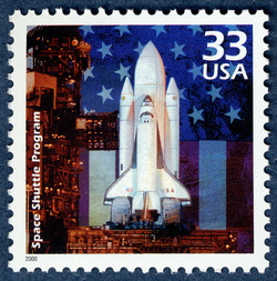 Space Shuttle Program United States Postage Stamp | Celebrate the Century - 1980s