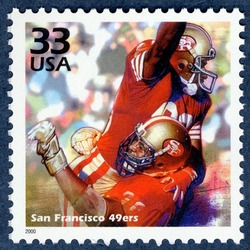 San Francisco 49ers United States Postage Stamp | Celebrate the Century - 1980s