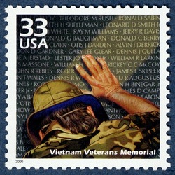 Vietnam Veterans Memorial United States Postage Stamp | Celebrate the Century - 1980s