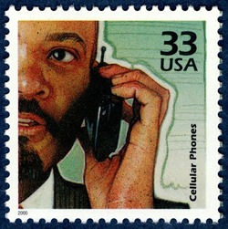 Cellular Phones United States Postage Stamp | Celebrate the Century - 1990s