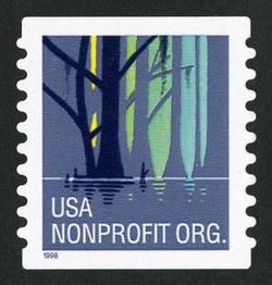 Wetlands - Nonprofit Org - Self-adhesive United States Postage Stamp