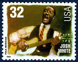 Josh White United States Postage Stamp | Folk Musicians