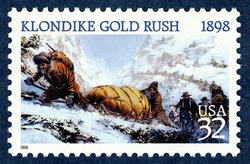 Klondike Gold Rush United States Postage Stamp