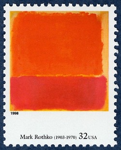 Mark Rothko - No 12 United States Postage Stamp | Four Centuries of American Art
