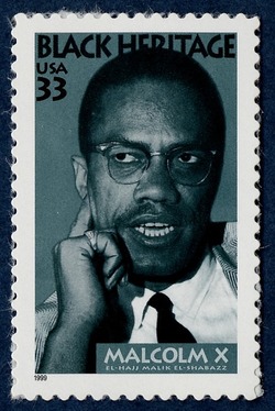 Malcolm X United States Postage Stamp | Black Heritage