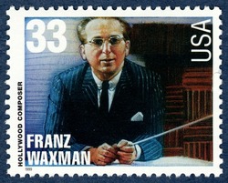Franz Waxman United States Postage Stamp | Hollywood Composers