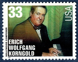 Erich Wolfgang Korngold United States Postage Stamp | Hollywood Composers