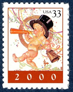 Year 2000 - Baby United States Postage Stamp