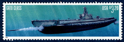 Gato Class United States Postage Stamp | Submarines