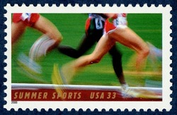Summer Sports United States Postage Stamp