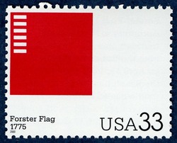 Forster Flag United States Postage Stamp | The Stars and Stripes