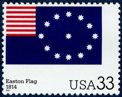 Easton Flag United States Postage Stamp | The Stars and Stripes