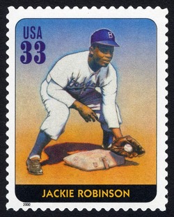 Jackie Robinson United States Postage Stamp | Legends of Baseball