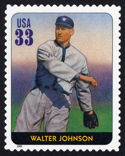Walter Johnson United States Postage Stamp | Legends of Baseball